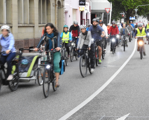 Auf dem Fahrrad durch Pforzheim