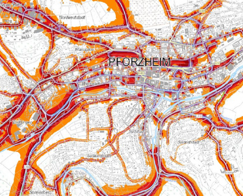Lärmkarte Pforzheim