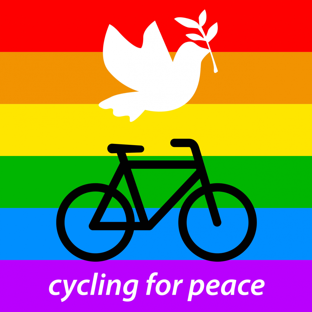 Sharepic cycling for peace
