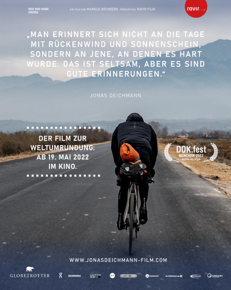 Sharepic für den Film "Jonas Deichmann - Das Limit bin nur ich"