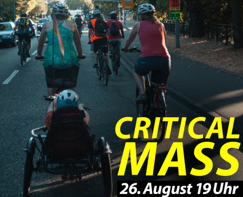 Sharepic für die Critical Mass am 26. August 2022