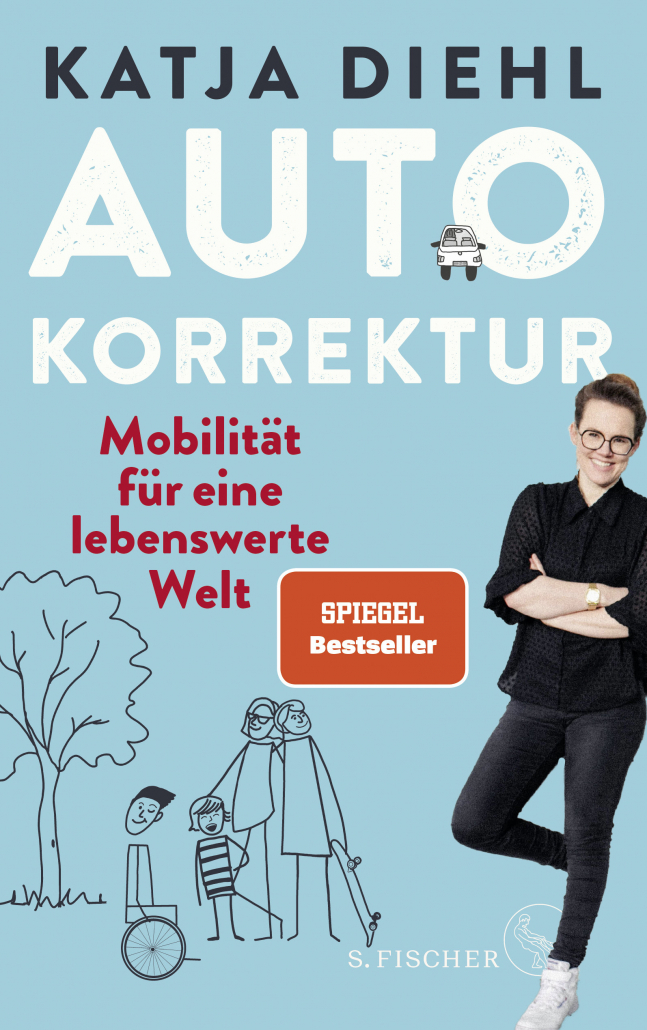 Buchcover "Autokorrektur. Mobilität für eine lebenswerte Welt" von Katja Diehl