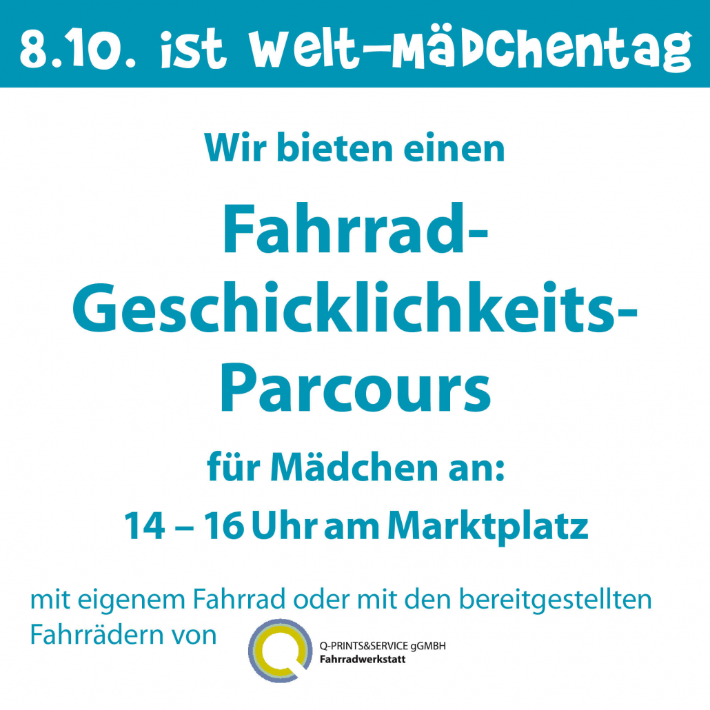 Sharepic für den Welt-Mädchentag 2022