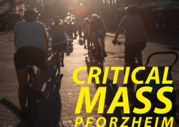 Sharepic für die Critical Mass Pforzheim