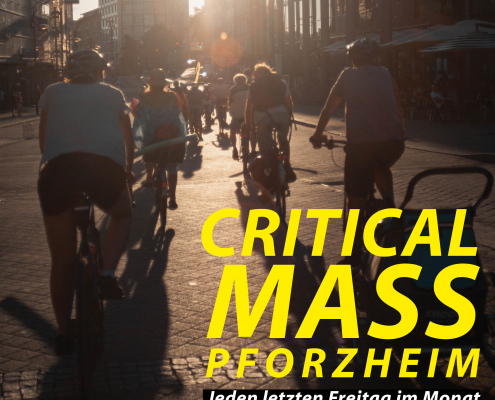 Sharepic für die Critical Mass Pforzheim