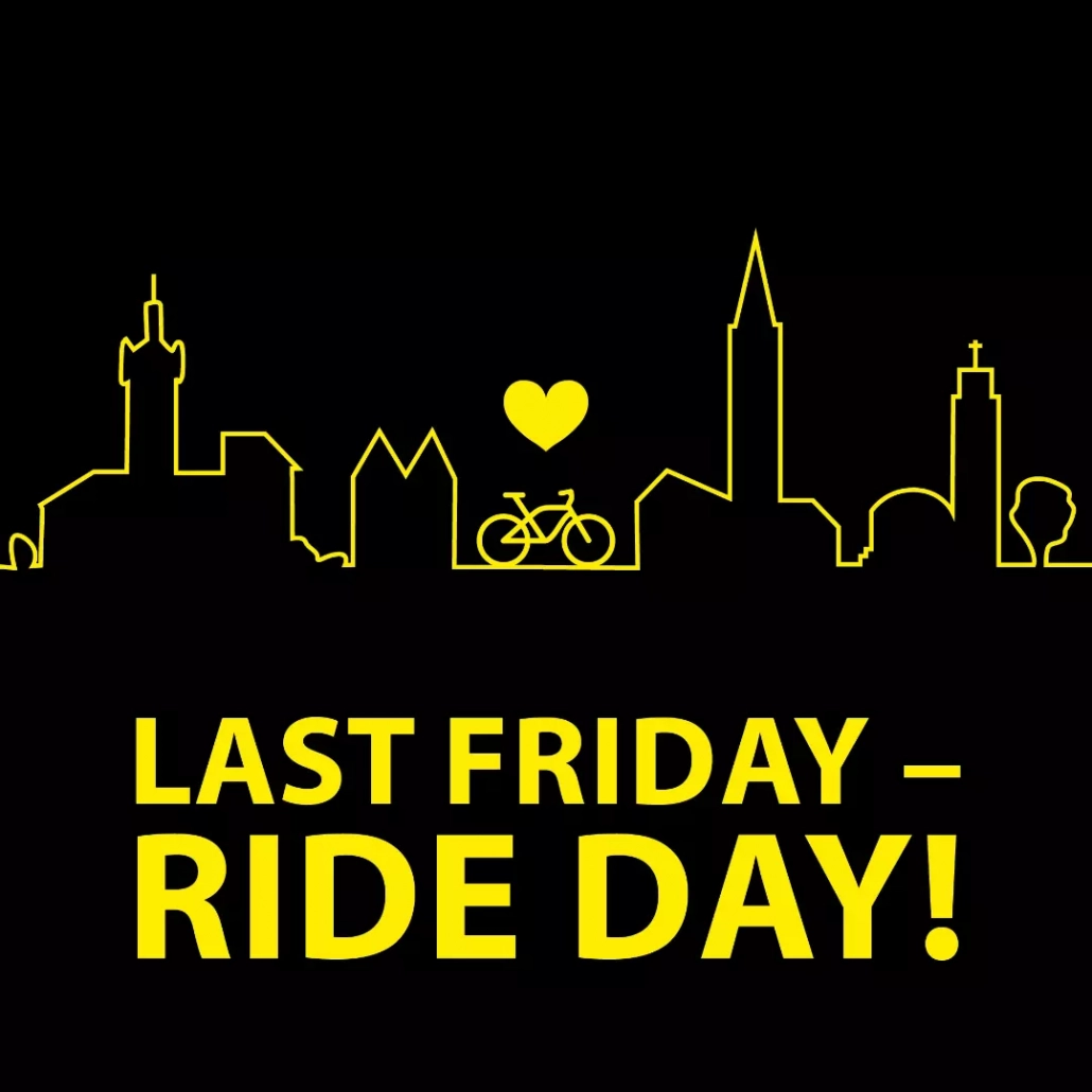 Sharepic "LAST FRIDAY - RIDE DAY"