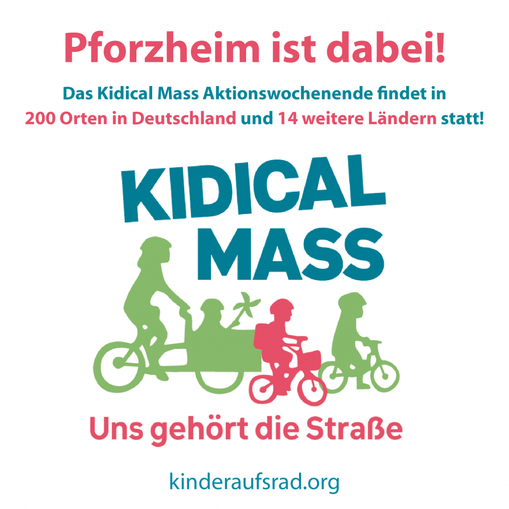Sharepic für die Kidical Mass am 6. Mai 2023