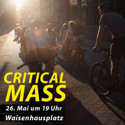 Sharepic für die Critical Mass Pforzheim am 26.05.2023
