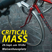 Sharepic für die Critical Mass Pforzheim am 29.09.2023