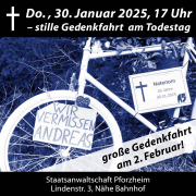 Sharepic für die stille Gedenkfahrt für Natenom am 30.01.2025