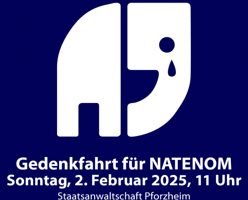 Sharepic für die Gedenkfahrt für Natenom am 02.02.2025