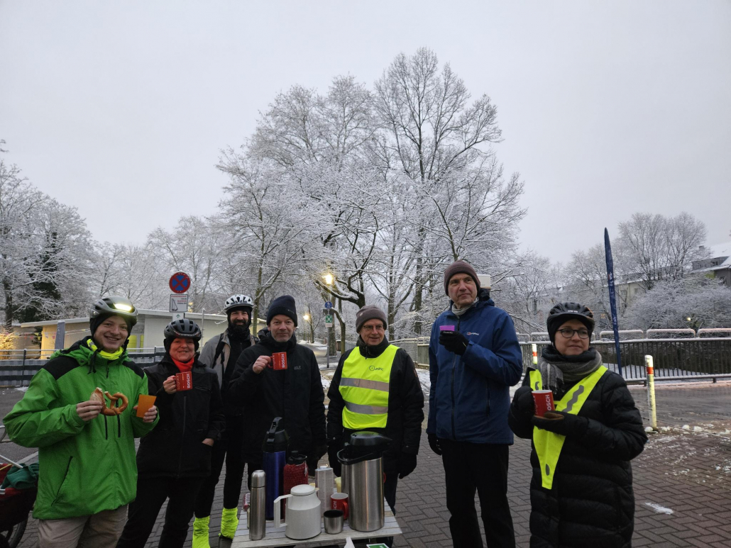 Bild des ADFC-Standes am EMMA-Kreativzentrum