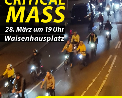 Sharepic für die Critical Mass Pforzheim am 28.03.2025