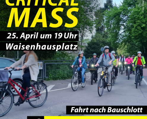 Sharepic für die Critical Mass Pforzheim am 25.04.2025