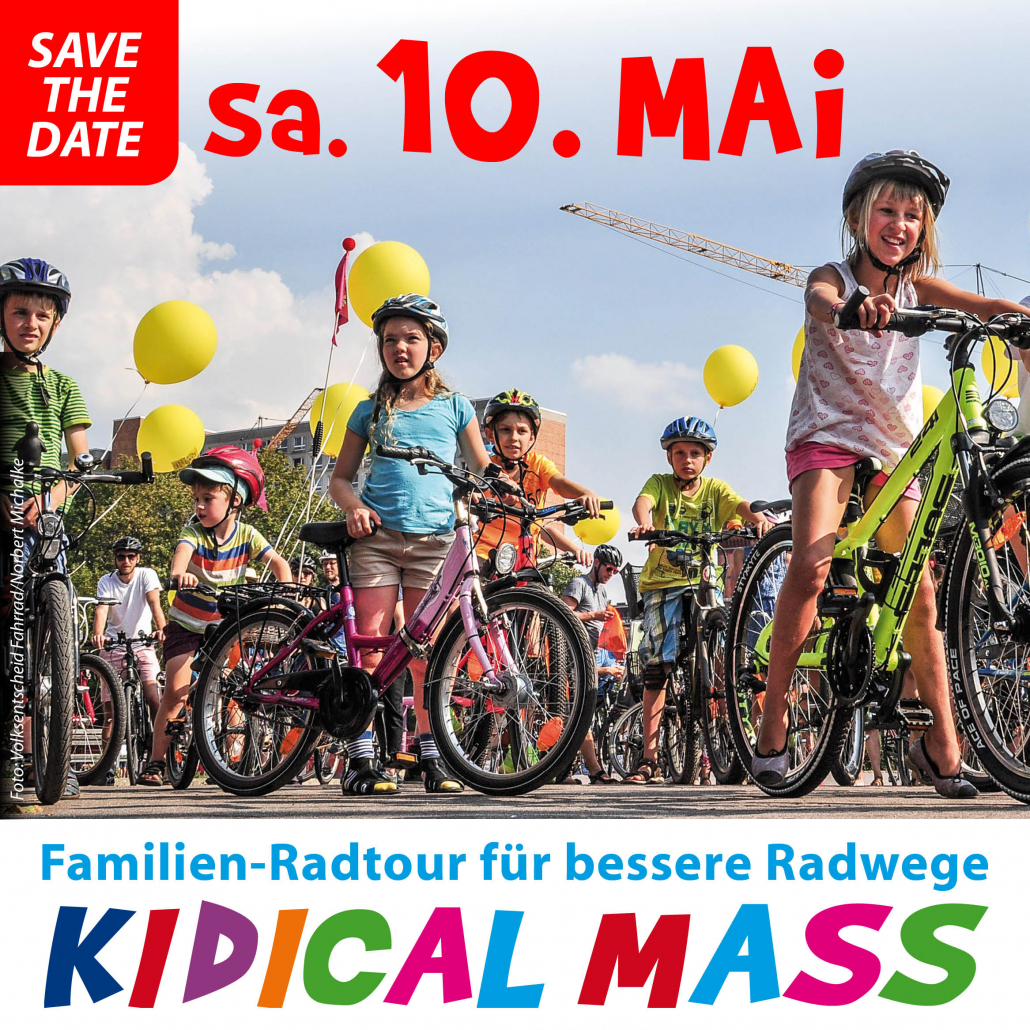 Sharepic für die Kidical Mass Pforzheim am 10.05.2025