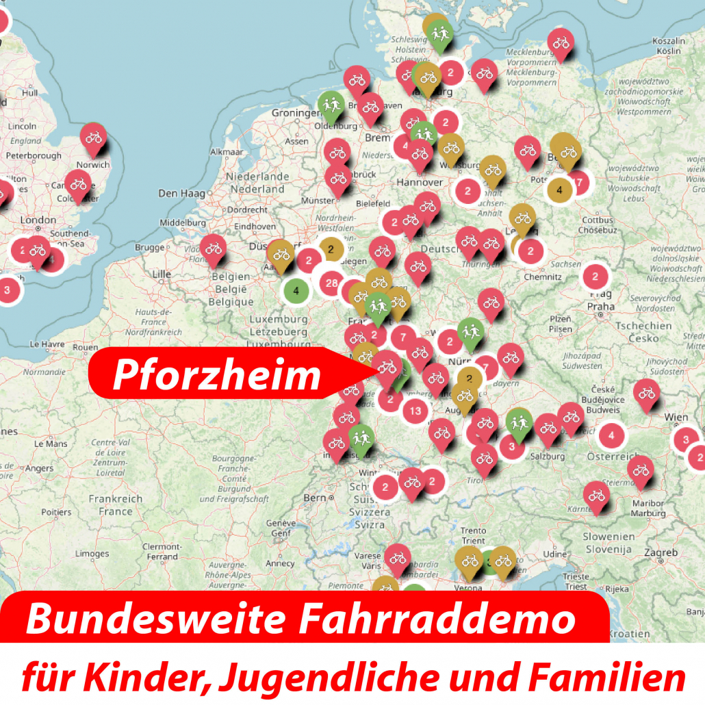 Sharepic für die Kidical Mass Pforzheim am 10.05.2025