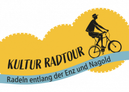 Logo "Kultur-Radtour. Radeln entlang der Enz und Nagold"
