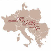 Strecke der "Tura do Strazbura"