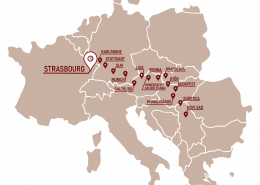 Strecke der "Tura do Strazbura"