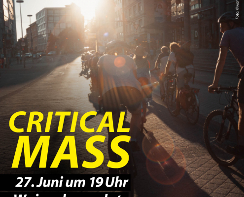 Sharepic für die Critical Mass Pforzheim am 27.06.2025