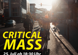 Sharepic für die Critical Mass Pforzheim am 25.07.2025