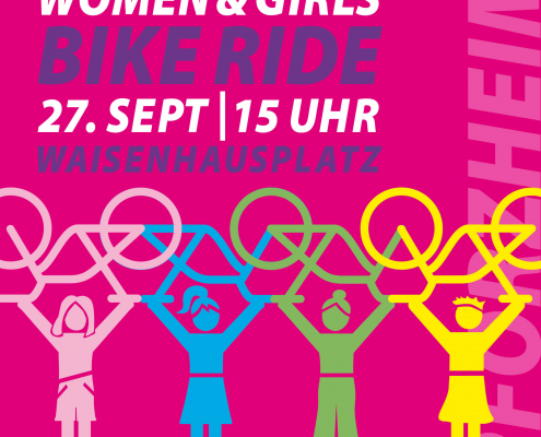 Sharepic für den Women & Girls Bike Ride Pforzheim am 27.09.2025