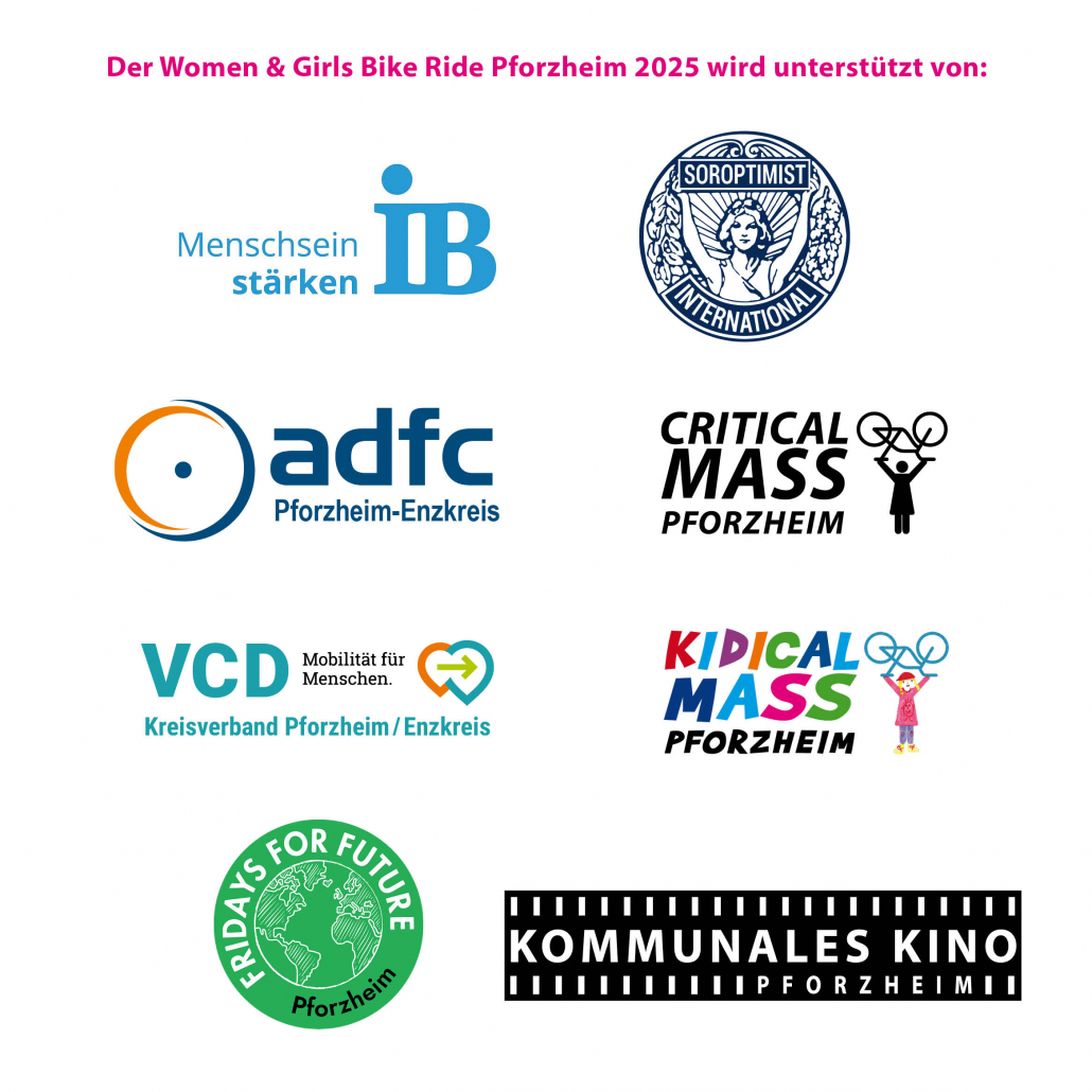 Sharepic für den Women & Girls Bike Ride Pforzheim am 27.09.2025