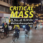 Sharepic für die Critical Mass Pforzheim am 28.11.2025