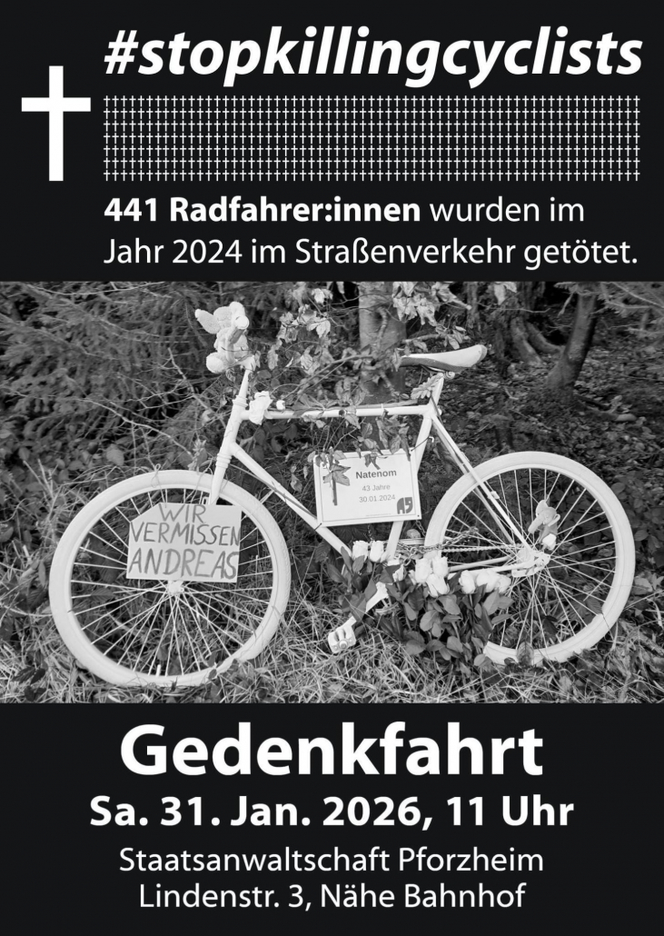 Sharepic Natenom-Gedenkfahrt 31.01.2026 - #stopkillingcyclists
