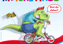 Grafikmotiv für die Kidical Mass Pforzheim am 26.09.2026 ab 11 Uhr auf dem Waisenhausplatz.