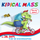 Grafikmotiv für die Kidical Mass Pforzheim am 26.09.2026 ab 11 Uhr auf dem Waisenhausplatz.