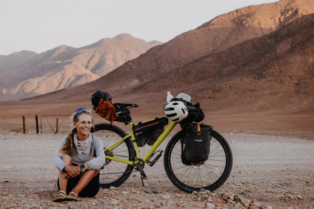 Pressebild für den Film "Same Sun - Mit dem Fahrrad durch Afrika"