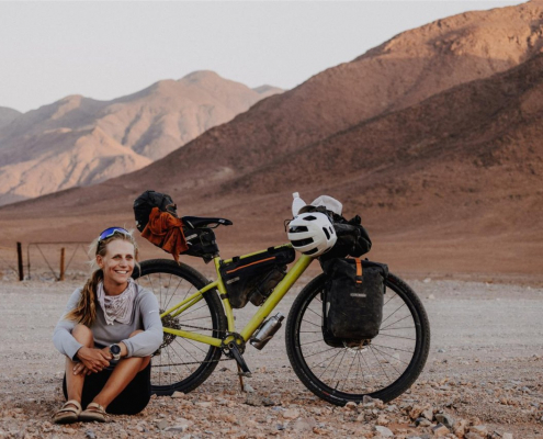 Pressebild für den Film "Same Sun - Mit dem Fahrrad durch Afrika"